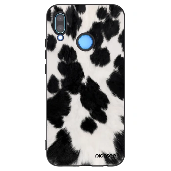 Picasee Huawei P20 Lite Hülle - Schwarzes Silikon - Black Moo