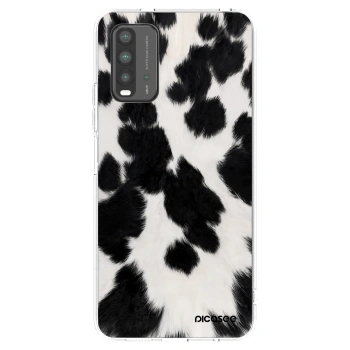 Picasee Xiaomi Redmi 9T Hülle - Transparentes Silikon - Black Moo