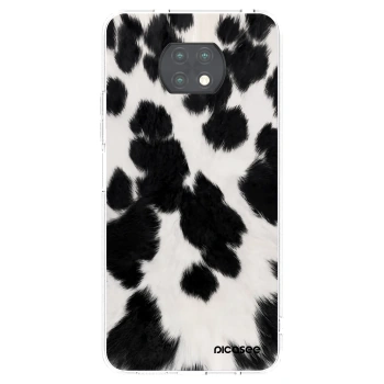 Picasee Xiaomi Redmi Note 9T Hülle - Transparentes Silikon - Black Moo