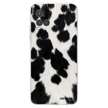Picasee Vivo Y33s Hülle - Transparentes Silikon - Black Moo