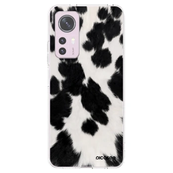 Picasee Xiaomi 12 Hülle - Transparentes Silikon - Black Moo