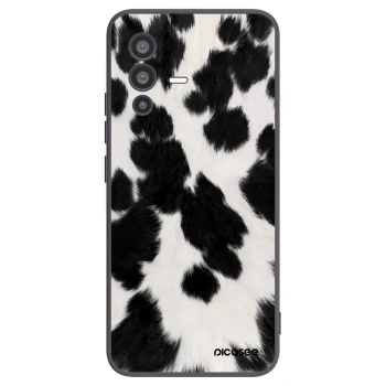 Picasee Vivo V23 5G Hülle - Schwarzes Silikon - Black Moo