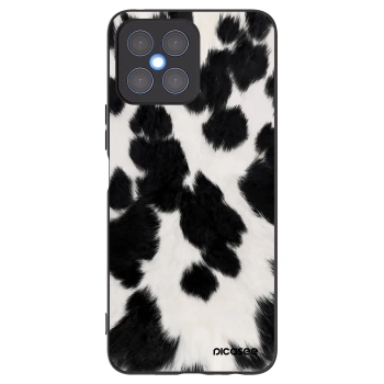 Picasee Honor X8 4G Hülle - Schwarzes Silikon - Black Moo