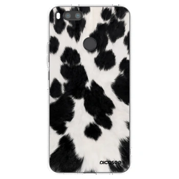 Picasee Xiaomi Redmi A1 Hülle - Transparentes Silikon - Black Moo
