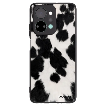 Picasee Honor X7a Hülle - Schwarzes Silikon - Black Moo