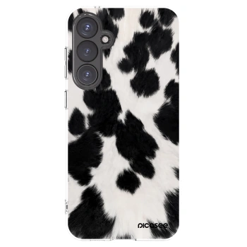 Picasee Samsung Galaxy S23 FE S711B Hülle - Transparentes Silikon - Black Moo