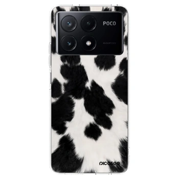 Picasee Xiaomi Poco X6 Pro Hülle - Transparentes Silikon - Black Moo