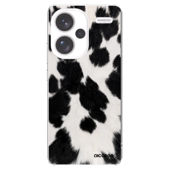 Picasee Xiaomi Redmi Note 13 Pro+ 5G Hülle - Transparentes Silikon - Black Moo