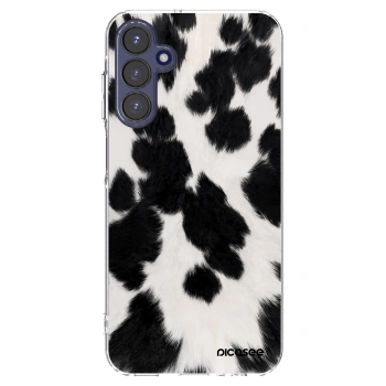 Picasee Samsung Galaxy A15 A155F 4G Hülle - Transparentes Silikon - Black Moo