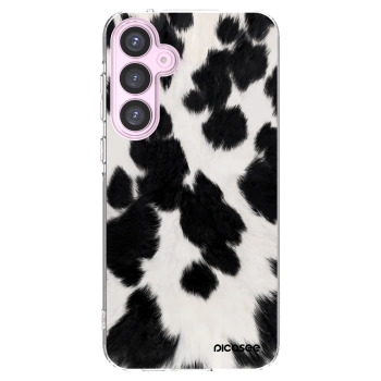 Picasee Samsung Galaxy A55 5G A556B Hülle - Transparentes Silikon - Black Moo