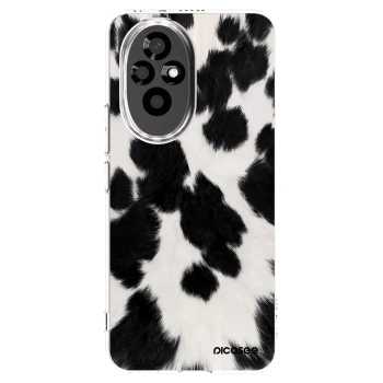 Picasee Honor 200 5G Hülle - Transparentes Silikon - Black Moo