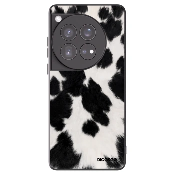 Picasee OnePlus 12 5G Hülle - Schwarzes Silikon - Black Moo