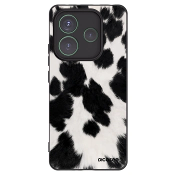 Picasee Xiaomi Redmi Note 14 5G Hülle - Schwarzes Silikon - Black Moo