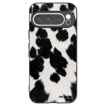 Picasee Google Pixel 9 Pro Hülle - Schwarzes Silikon - Black Moo