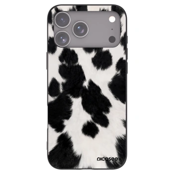 Picasee Apple iPhone 17 Pro Max Hülle - Schwarzes Silikon - Black Moo
