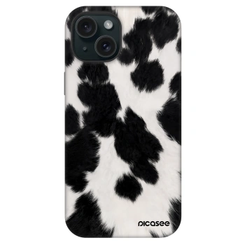 Picasee Fashion Case MagSafe für Apple iPhone 15 - Black Moo