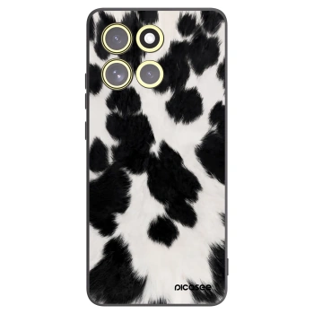 Picasee Motorola Moto G86 5G Hülle - Schwarzes Silikon - Black Moo