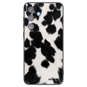 Picasee Samsung Galaxy S25 FE 5G Hülle - Schwarzes Silikon - Black Moo