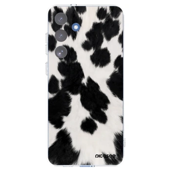 Picasee Samsung Galaxy S25 FE 5G Hülle - Transparentes Silikon - Black Moo