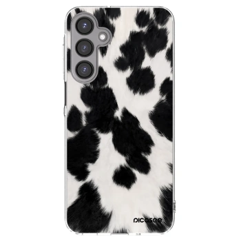 Picasee Samsung Galaxy A16 4G Hülle - Transparentes Silikon - Black Moo