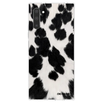 Picasee Samsung Galaxy Note 10 N970F Hülle - Transparentes Silikon - Black Moo