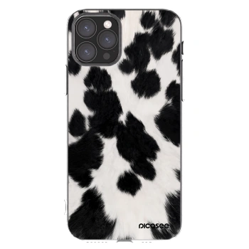 Picasee Apple iPhone 11 Pro Hülle - Transparentes Silikon - Black Moo