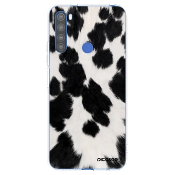 Picasee Xiaomi Redmi Note 8T Hülle - Transparentes Silikon - Black Moo