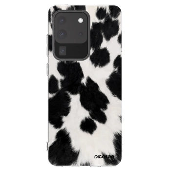 Picasee Samsung Galaxy S20 Ultra 5G G988F Hülle - Transparentes Silikon - Black Moo