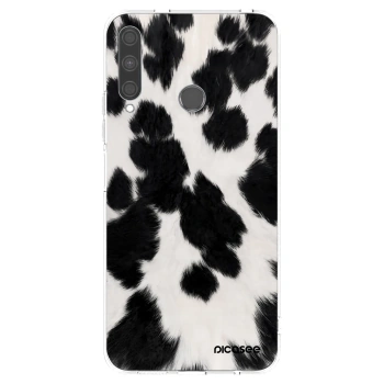 Picasee Huawei P40 Lite E Hülle - Transparentes Silikon - Black Moo