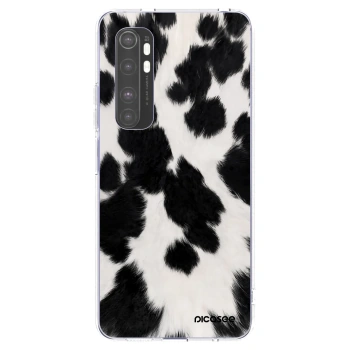 Picasee Xiaomi Mi Note 10 Lite Hülle - Transparentes Silikon - Black Moo