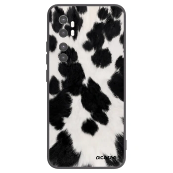 Picasee Xiaomi Mi Note 10 Lite Hülle - Schwarzes Silikon - Black Moo