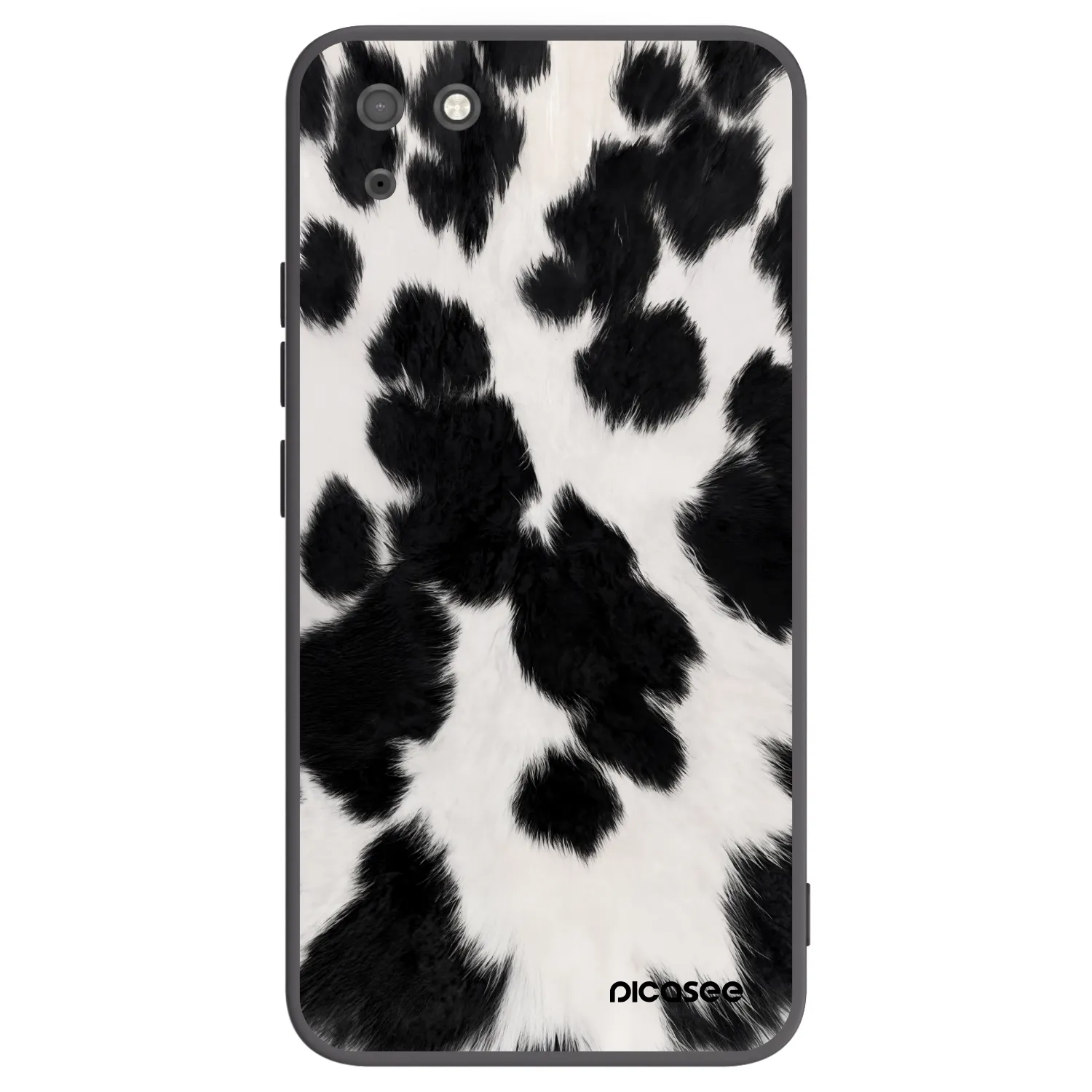 Picasee Huawei Y5P Hülle - Schwarzes Silikon - Black Moo