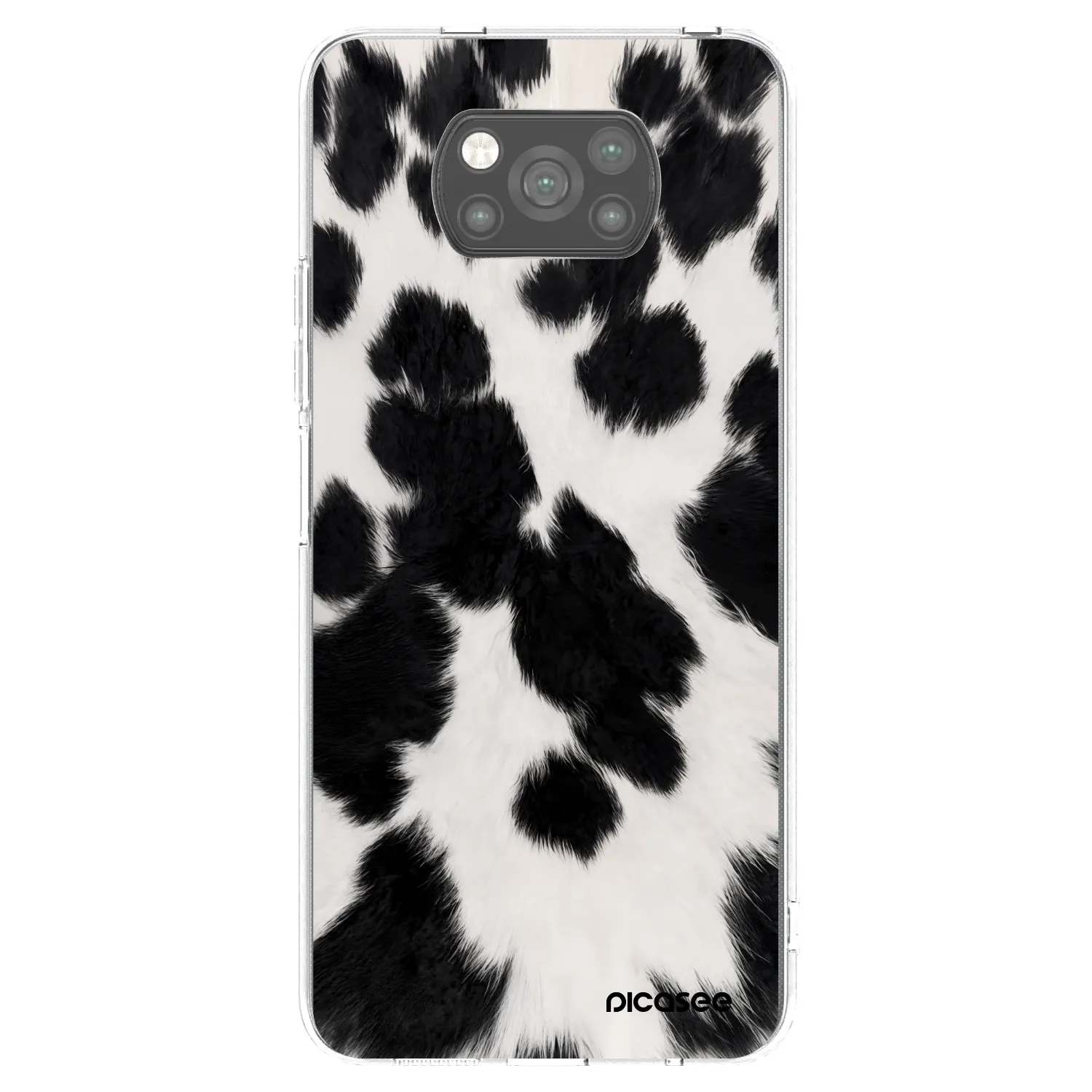 Picasee Xiaomi Poco X3 Hülle - Schwarzes Silikon - Black Moo
