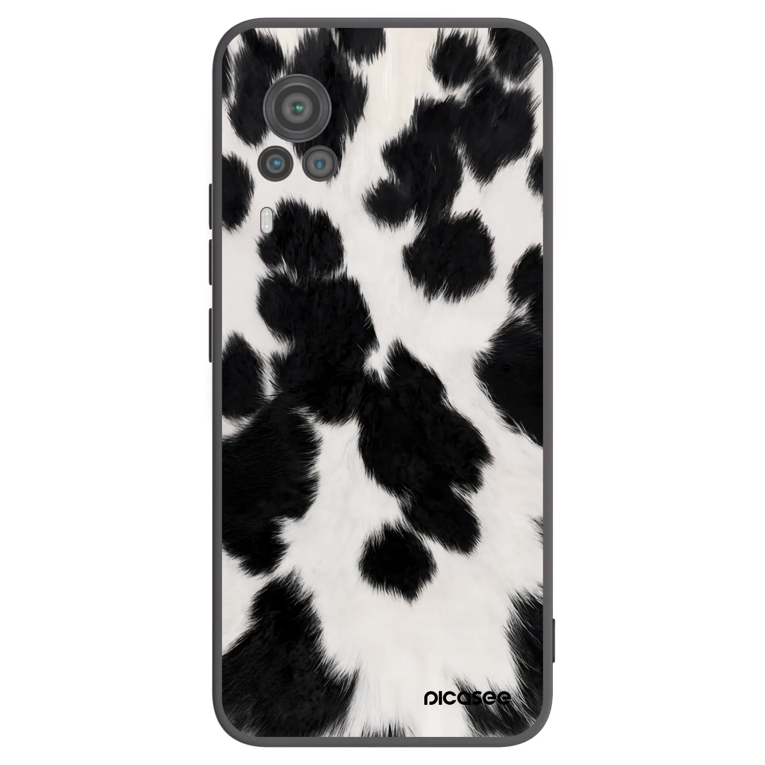 Picasee Vivo X60 Pro 5G Hülle - Schwarzes Silikon - Black Moo