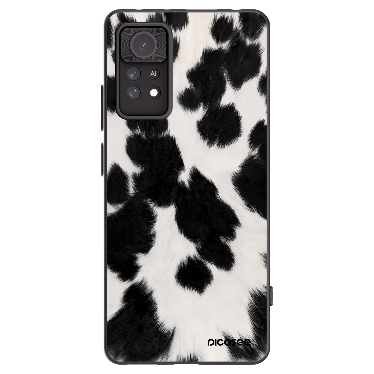 Picasee Xiaomi Redmi Note 11 Pro 5G Hülle - Schwarzes Silikon - Black Moo