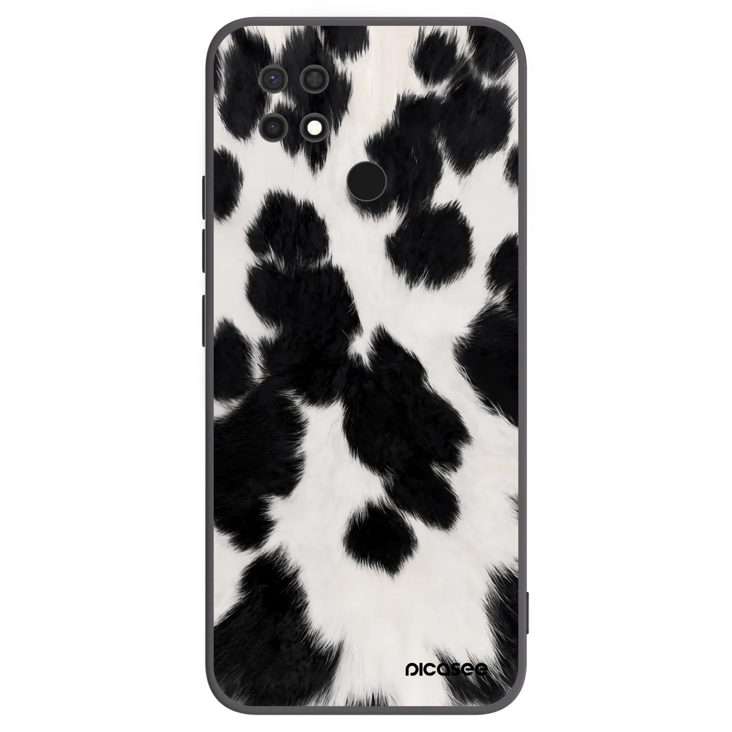 Picasee Xiaomi Redmi 10C Hülle - Schwarzes Silikon - Black Moo