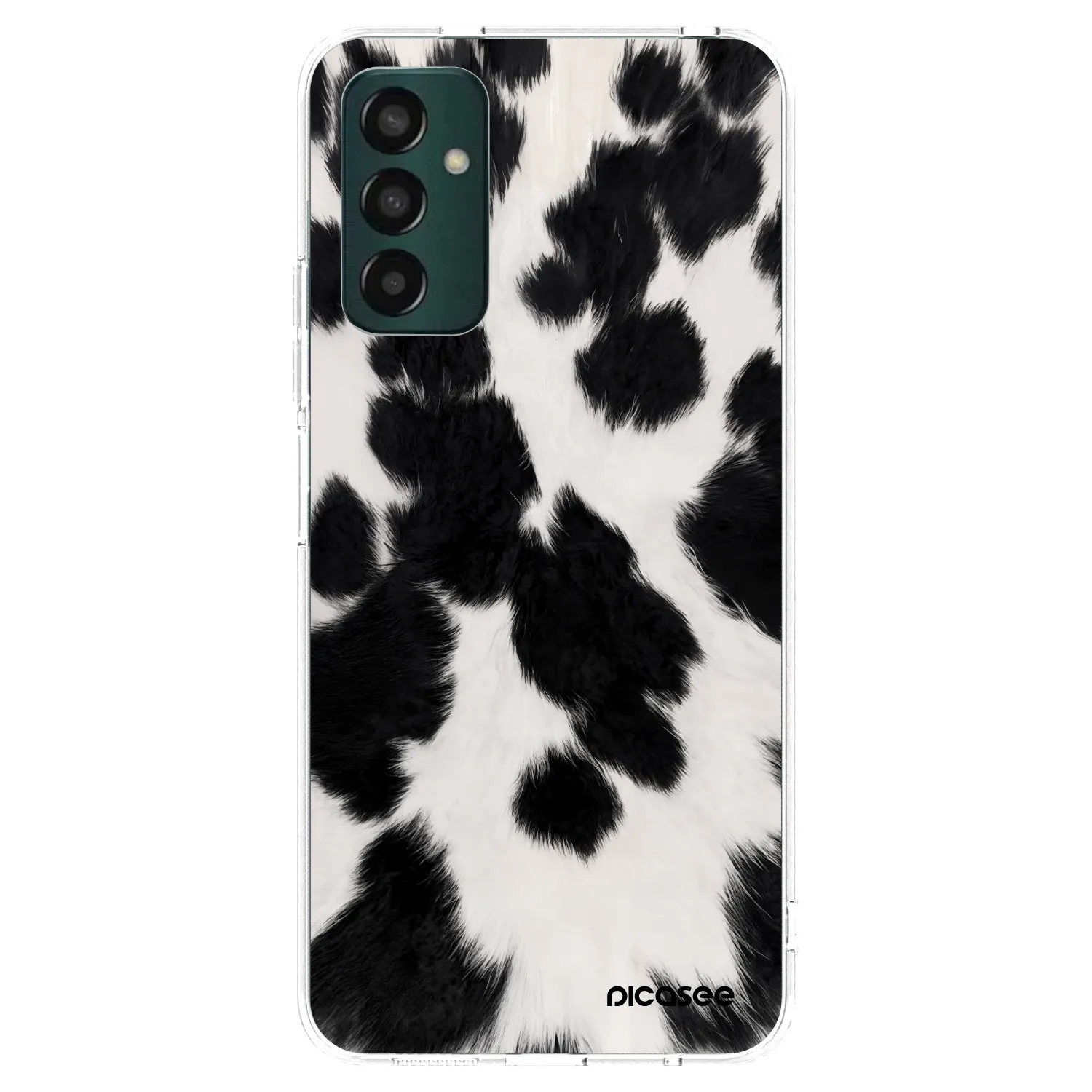 Picasee Samsung Galaxy M13 M135F Hülle - Transparentes Silikon - Black Moo