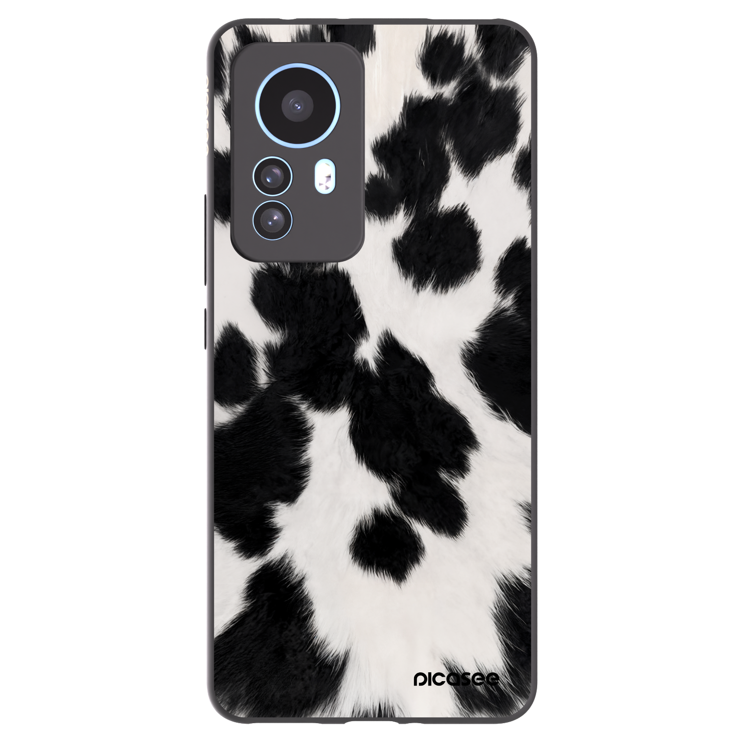 Picasee Xiaomi 12T Hülle - Schwarzes Silikon - Black Moo