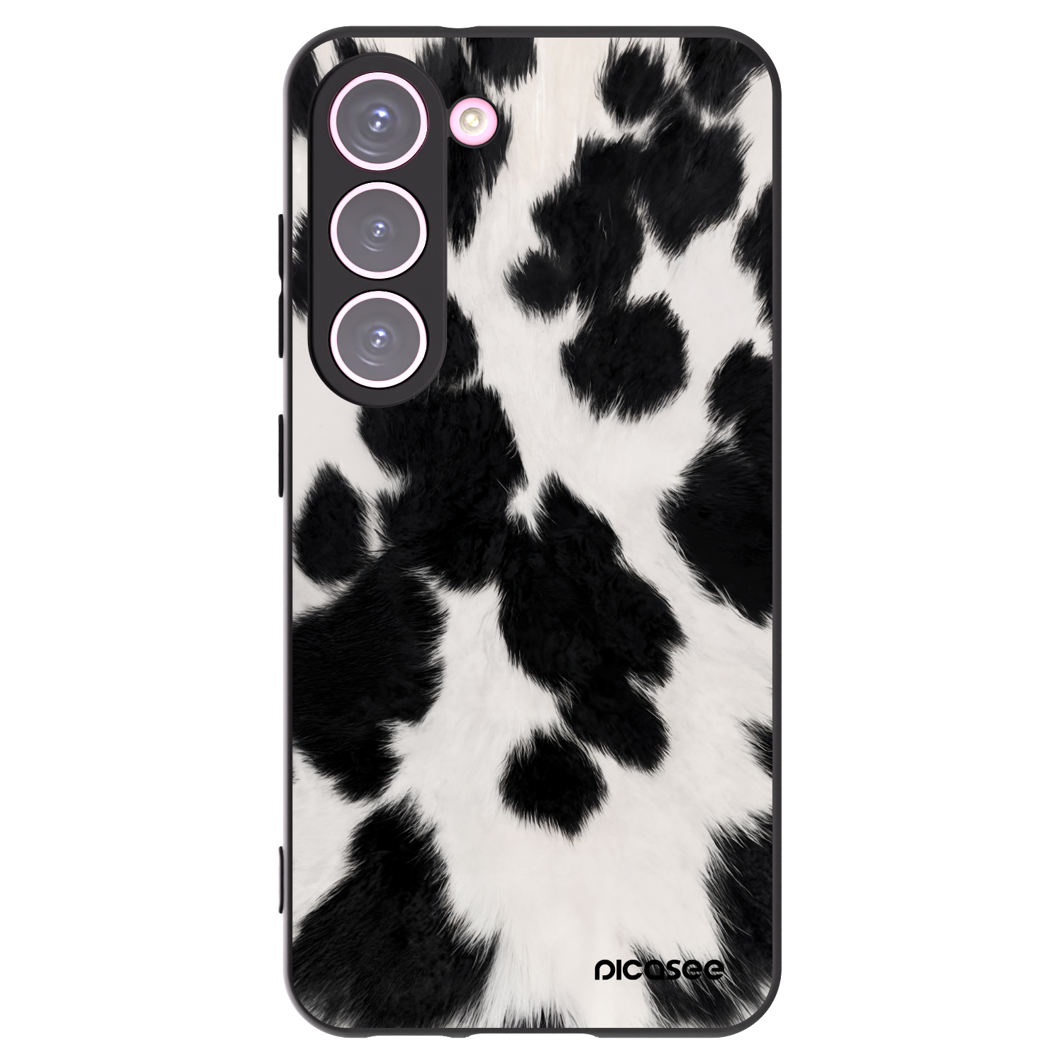 Picasee Samsung Galaxy S23 5G Hülle - Schwarzes Silikon - Black Moo