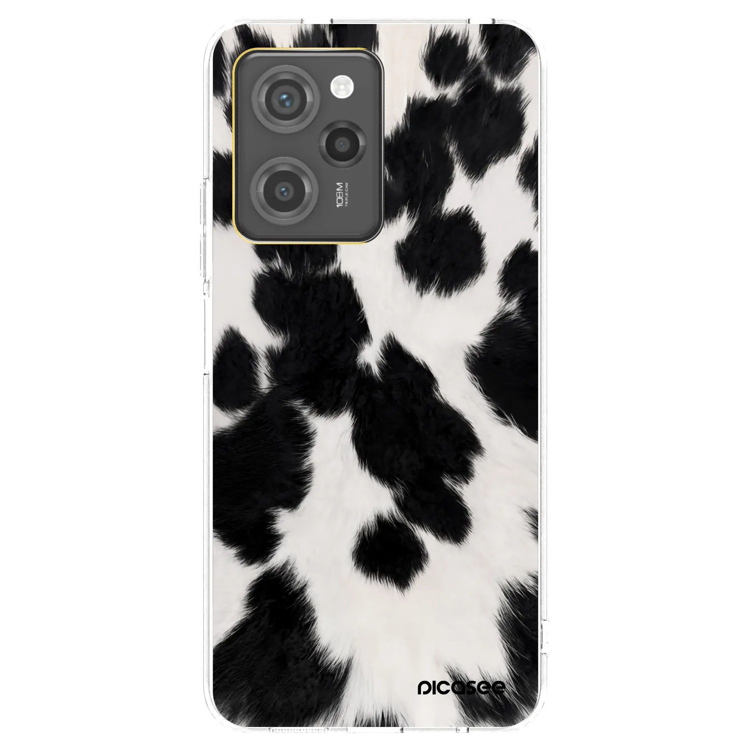 Picasee Xiaomi Poco X5 Pro Hülle - Schwarzes Silikon - Black Moo