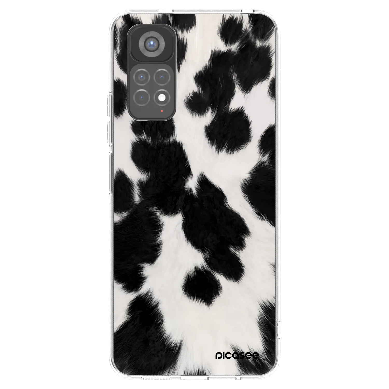 Picasee Xiaomi Redmi Note 11S 5G Hülle - Transparentes Silikon - Black Moo