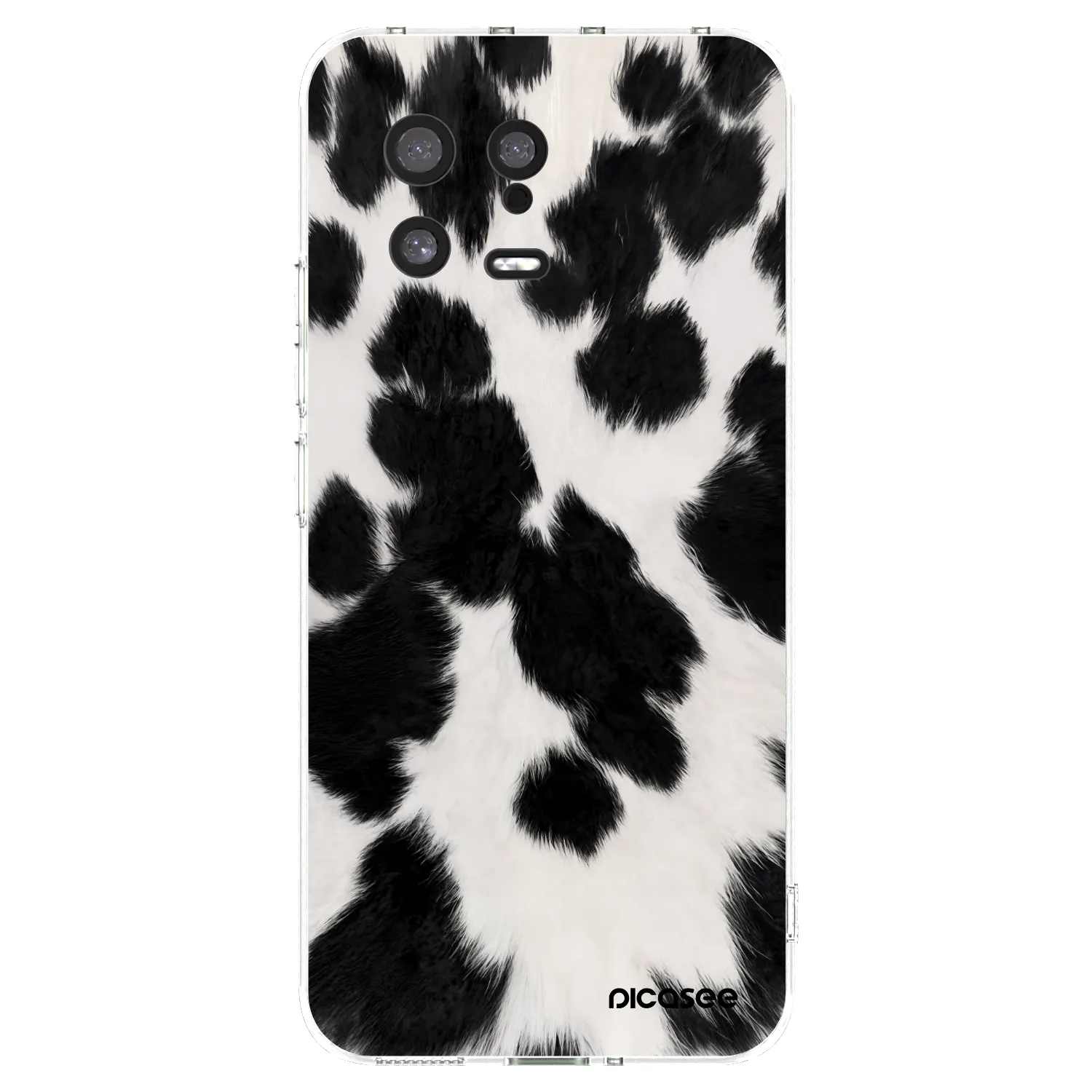 Picasee Xiaomi 13 Hülle - Transparentes Silikon - Black Moo