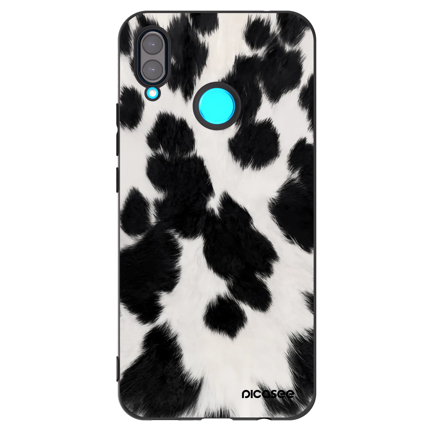 Picasee Huawei Nova 3 Hülle - Schwarzes Silikon - Black Moo