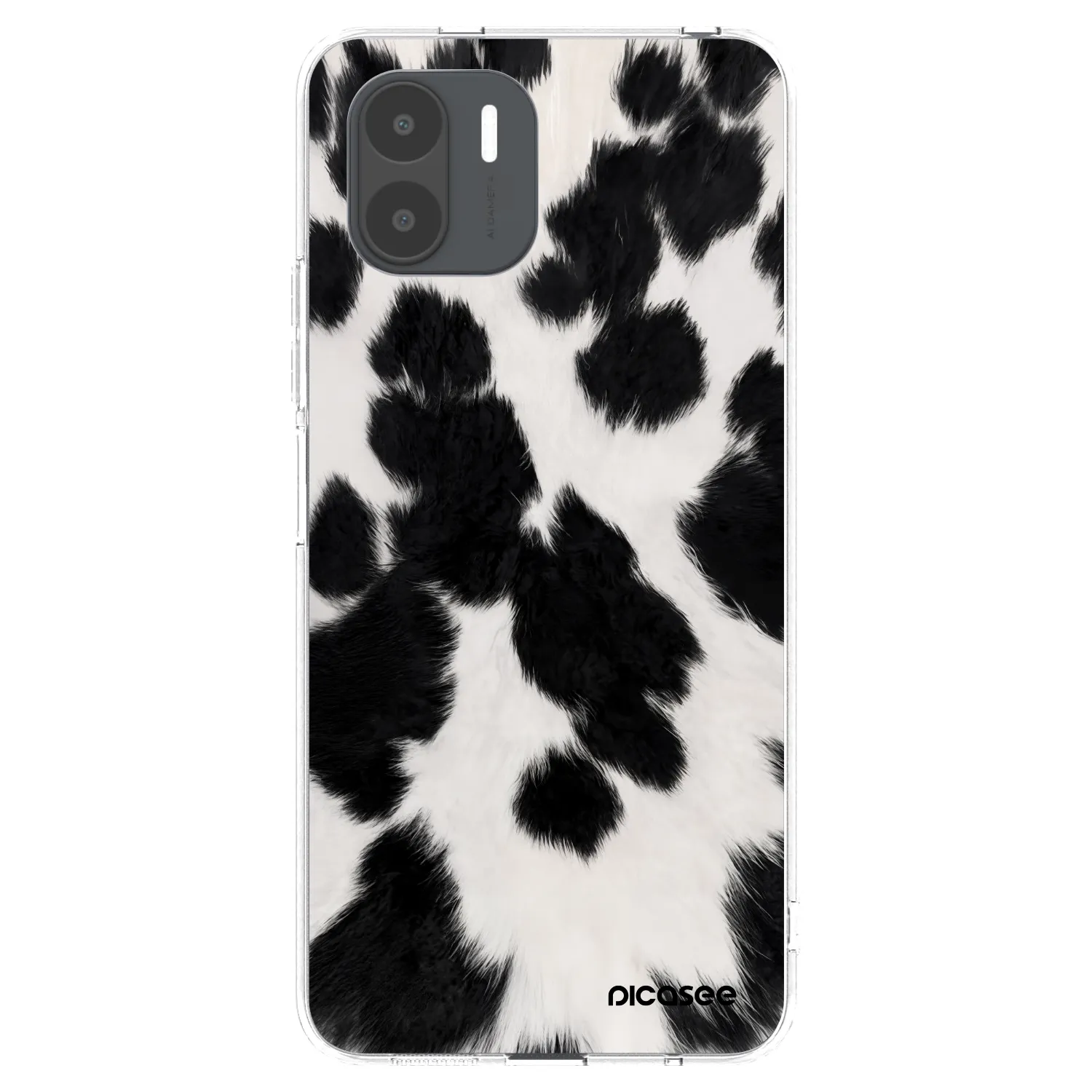 Picasee Xiaomi Redmi A2 Hülle - Transparentes Silikon - Black Moo