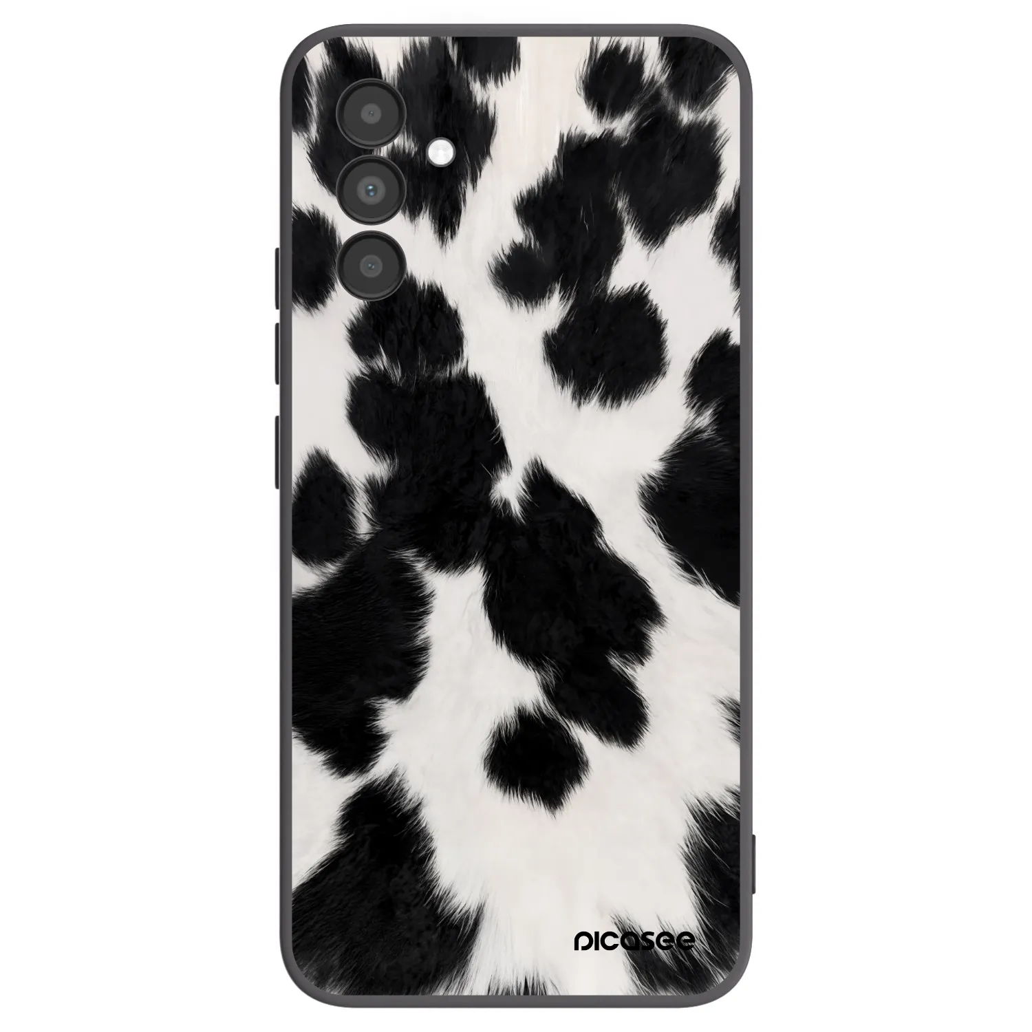Picasee Samsung Galaxy A04s A047F Hülle - Schwarzes Silikon - Black Moo