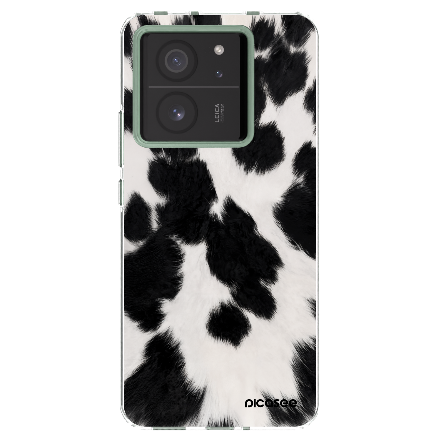 Picasee Xiaomi 13T Pro Hülle - Transparentes Silikon - Black Moo