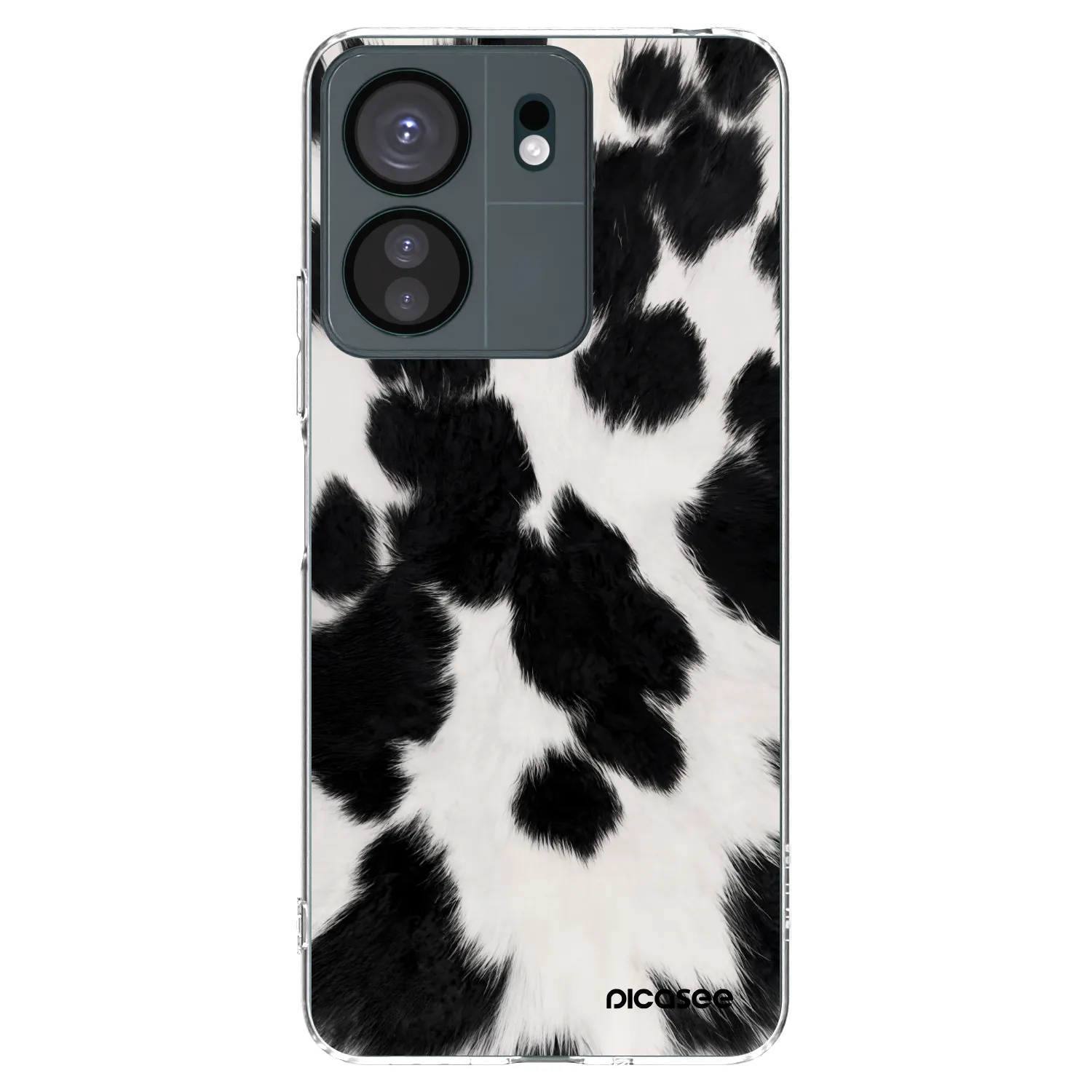 Picasee Xiaomi Redmi 13C 4G Hülle - Transparentes Silikon - Black Moo