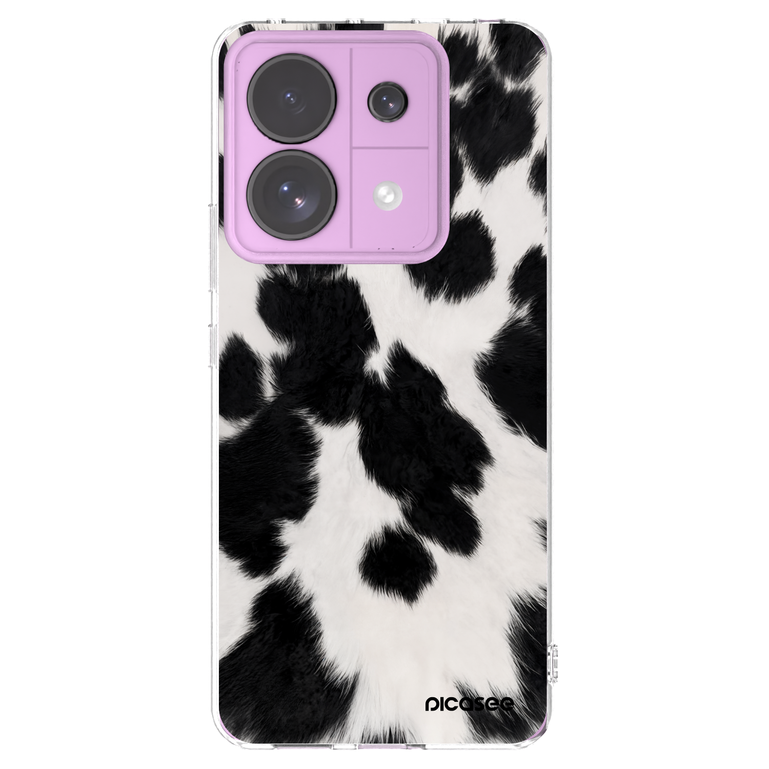 Picasee Xiaomi Redmi Note 13 Pro 5G Hülle - Transparentes Silikon - Black Moo