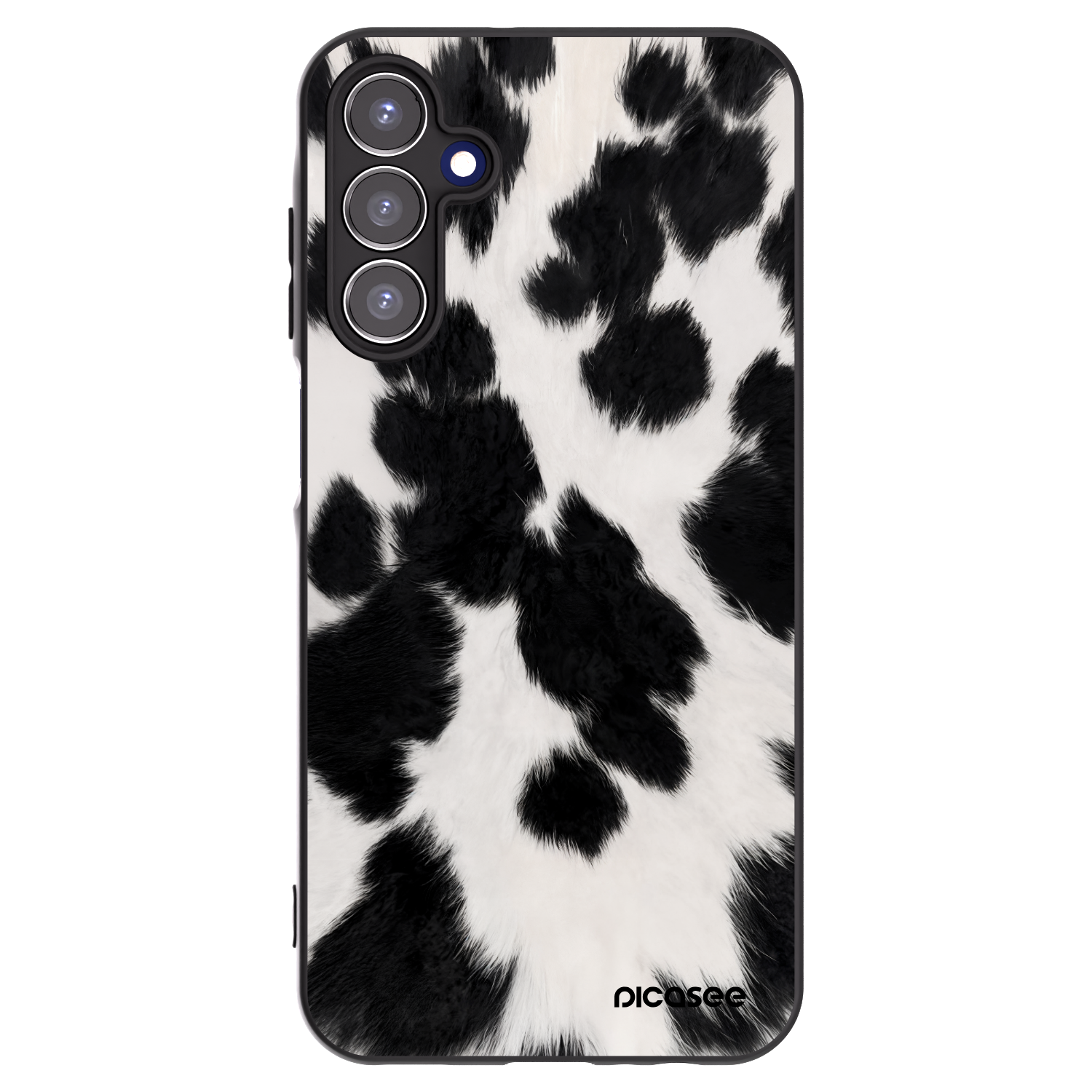 Picasee Samsung Galaxy A15 A155F 4G Hülle - Schwarzes Silikon - Black Moo