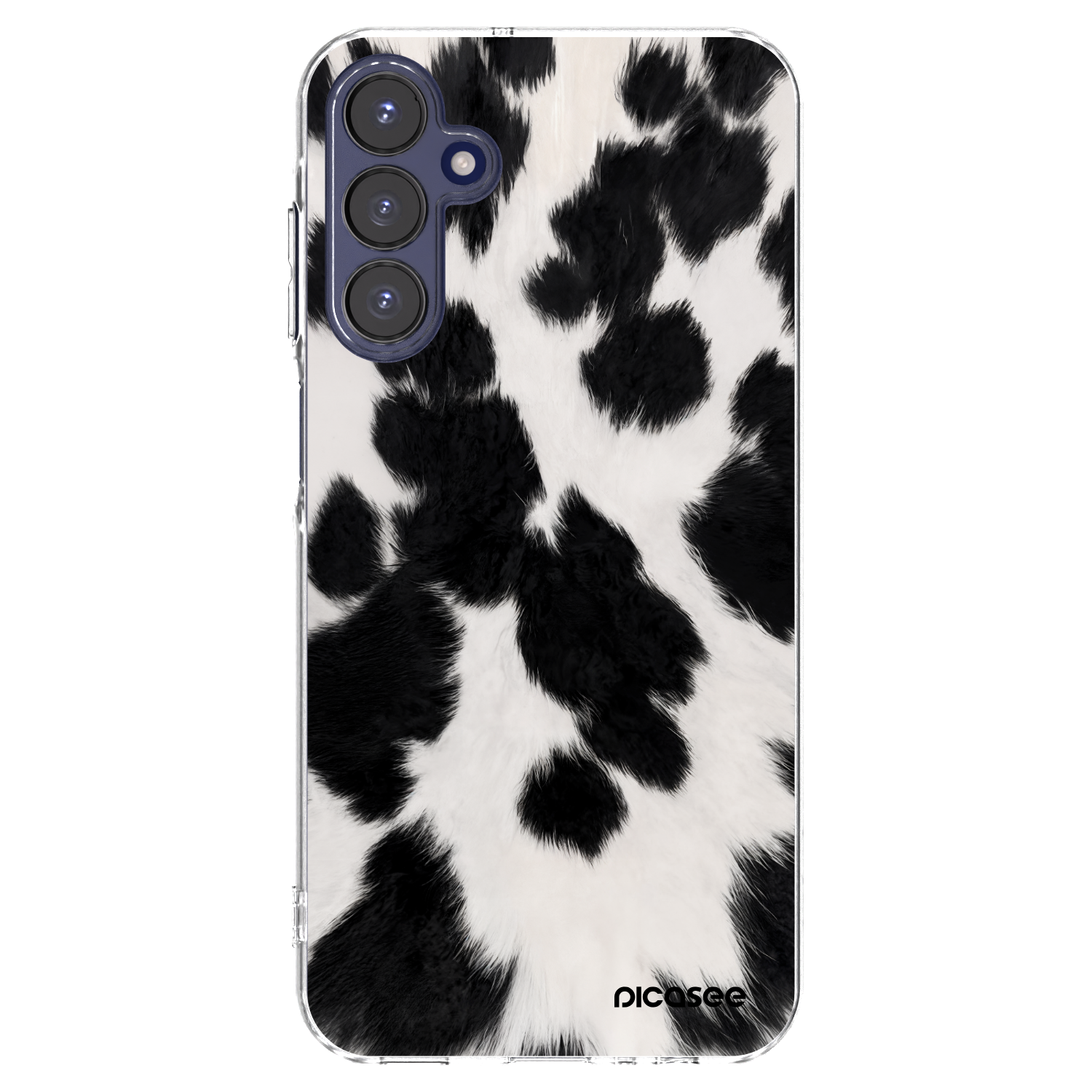 Picasee Samsung Galaxy A15 A155F 4G Hülle - Transparentes Silikon - Black Moo